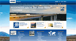 Desktop Screenshot of jost-world.com